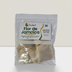 Té de Flor de Jamaica con jengibre 12 g