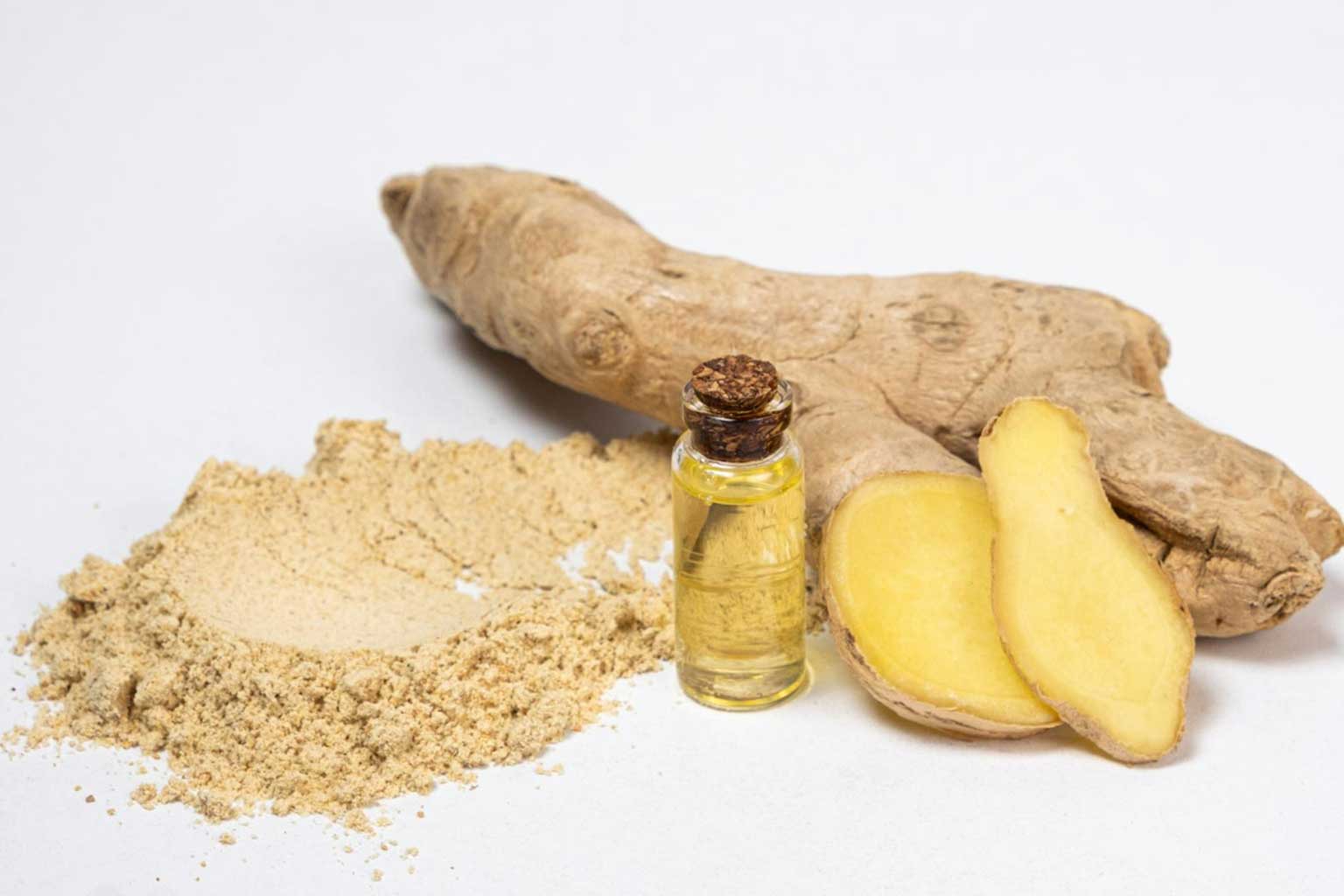 Jengibre, uno de los cuatro alimentos naturales para mejorar la digestión